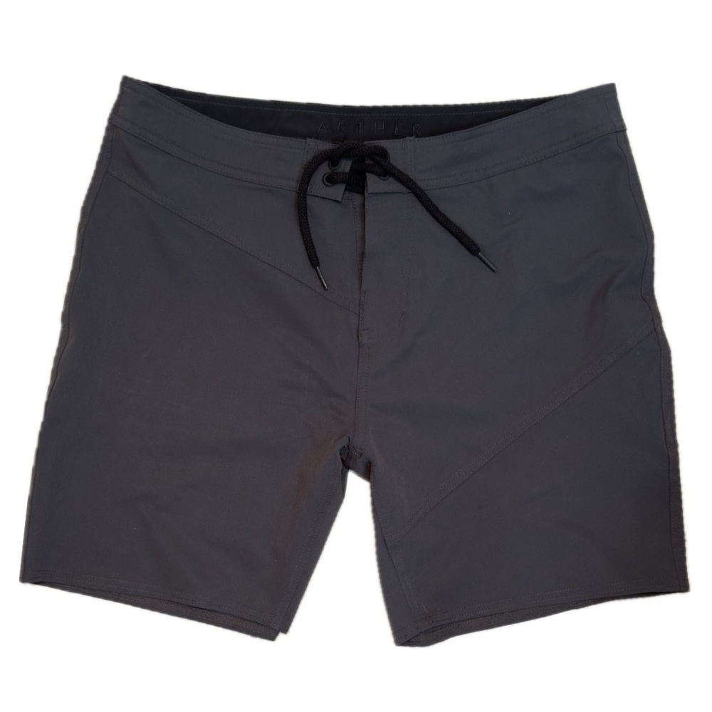 Aether 7” Grey Swim Shorts size  30/small NWOT - Picture 2 of 11
